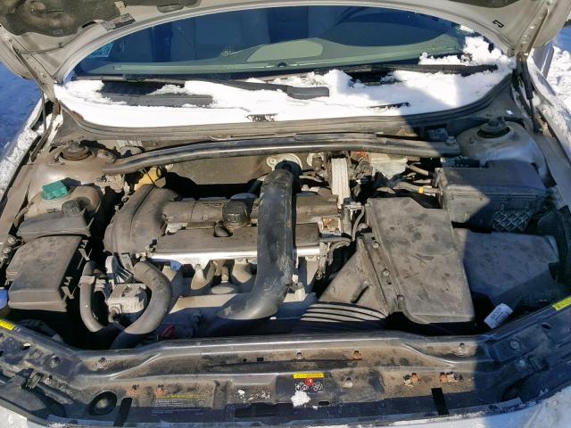 YV1RS547982681761 - 2008 VOLVO S60 T5 SILVER photo 7