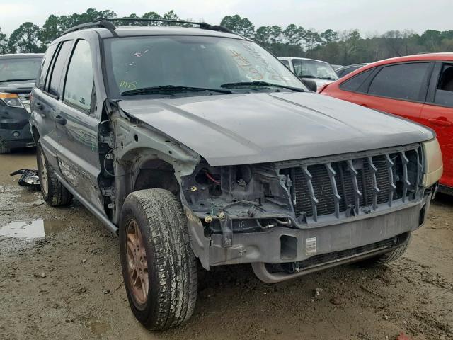 1J4GW48S83C576300 - 2003 JEEP GRAND CHER GRAY photo 1