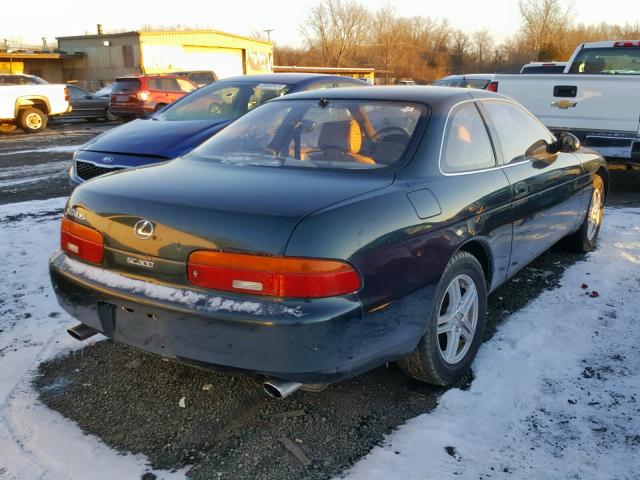 JT8JZ31C8N0008891 - 1992 LEXUS SC 300 GREEN photo 4