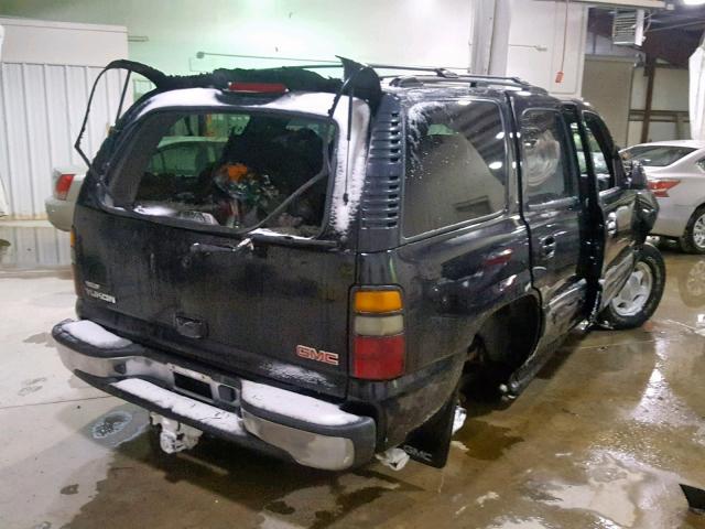 1GKEK13T54J252729 - 2004 GMC YUKON BLACK photo 4