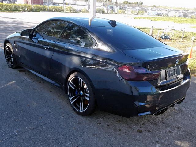 WBS3R9C54FK335203 - 2015 BMW M4 BLACK photo 3