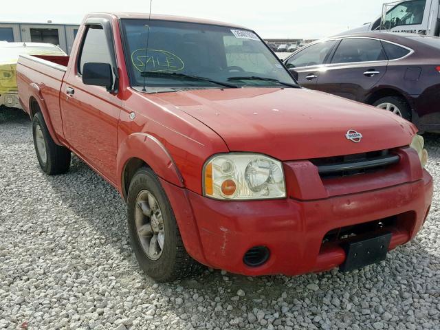 1N6DD21S21C385205 - 2001 NISSAN FRONTIER X RED photo 1