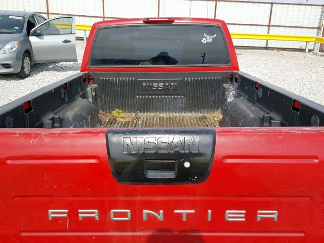 1N6DD21S21C385205 - 2001 NISSAN FRONTIER X RED photo 6