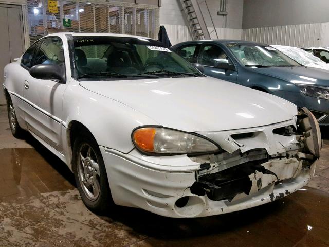 1G2NW12E74C104352 - 2004 PONTIAC GRAND AM G WHITE photo 1