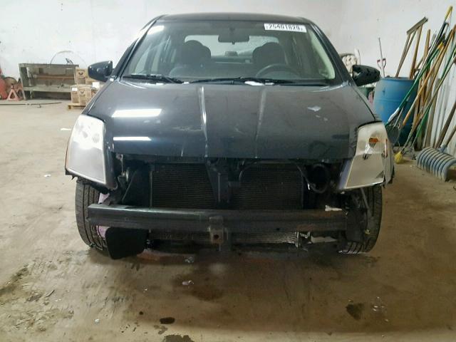 3N1AB61E67L649104 - 2007 NISSAN SENTRA 2.0 BLACK photo 9