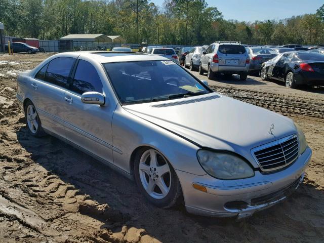 WDBNG70J25A441809 - 2005 MERCEDES-BENZ S 430 SILVER photo 1
