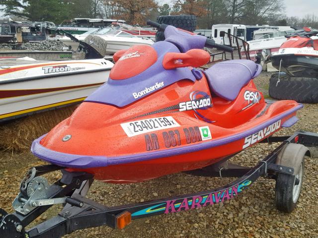 ZZNG2962A898 - 1998 BOMBARDIER SEA DOO RED photo 2