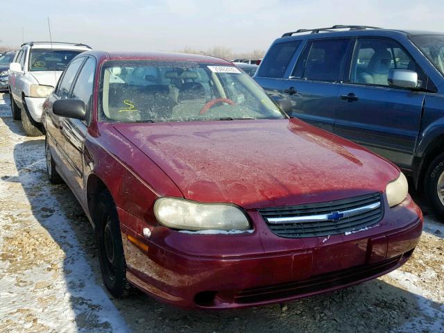 1G1ND52FX4M630415 - 2004 CHEVROLET CLASSIC MAROON photo 1