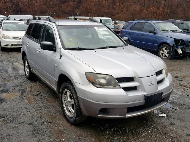 JA4LZ31G53U118469 - 2003 MITSUBISHI OUTLANDER SILVER photo 1