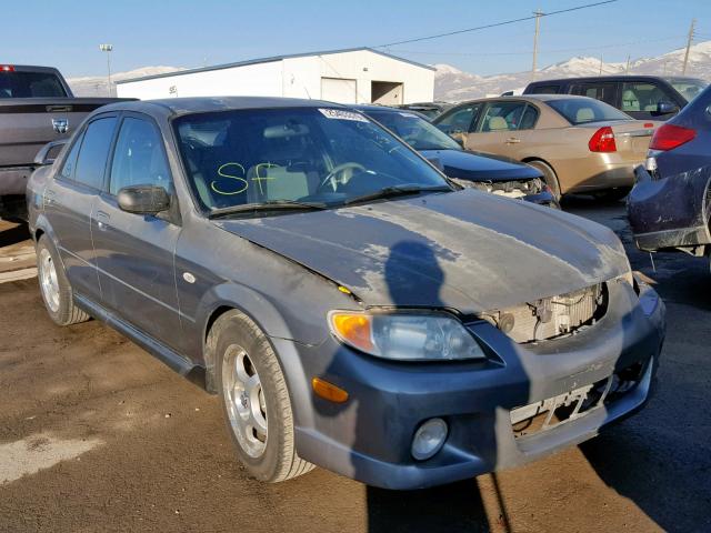 JM1BJ227430644990 - 2003 MAZDA PROTEGE SP GRAY photo 1