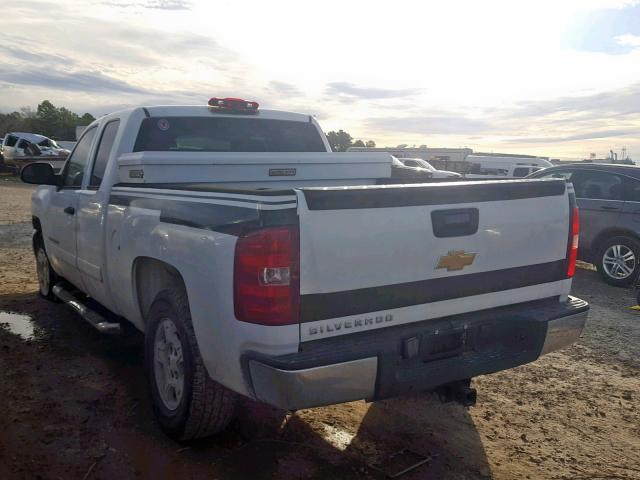 1GCEC19C58Z137815 - 2008 CHEVROLET SILVERADO WHITE photo 3