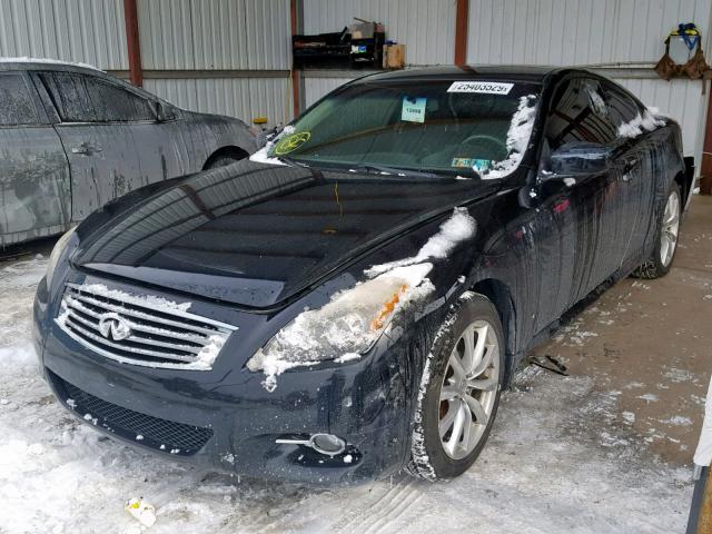 JN1CV6EL1BM260684 - 2011 INFINITI G37 BLACK photo 2