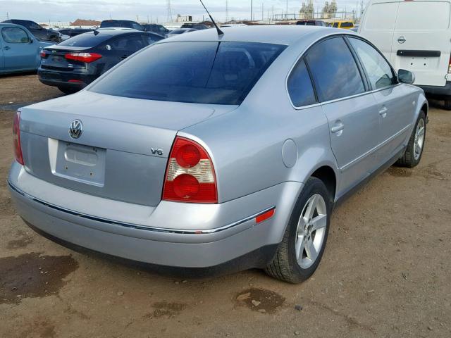 WVWRH63B94P043314 - 2004 VOLKSWAGEN PASSAT GLX 银色 照片 4