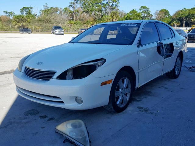 JTHBA30G155141446 - 2005 LEXUS ES 330 WHITE photo 2