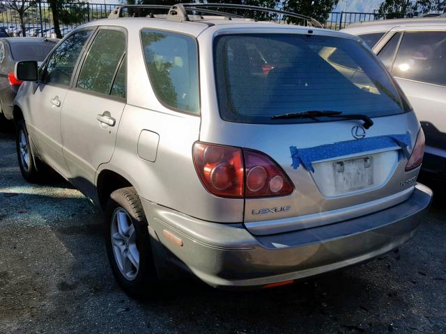 JT6GF10UXX0024717 - 1999 LEXUS RX 300 GRAY photo 3