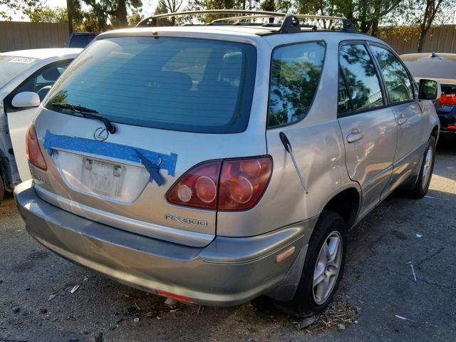 JT6GF10UXX0024717 - 1999 LEXUS RX 300 GRAY photo 4