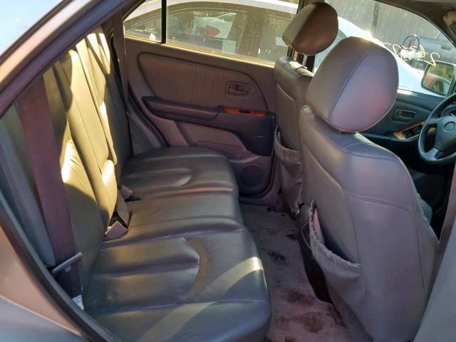 JT6GF10UXX0024717 - 1999 LEXUS RX 300 GRAY photo 6