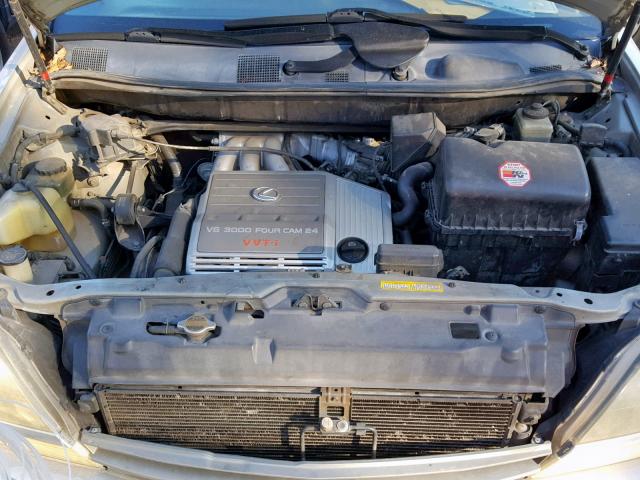 JT6GF10UXX0024717 - 1999 LEXUS RX 300 GRAY photo 7