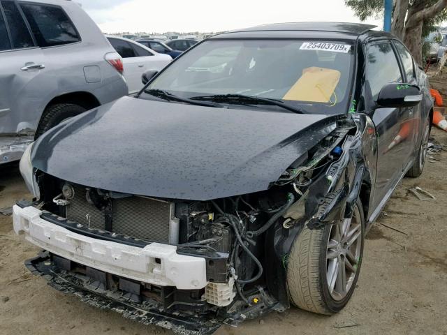 JTKJF5C70B3008618 - 2011 TOYOTA SCION TC შავი ფოტო 2