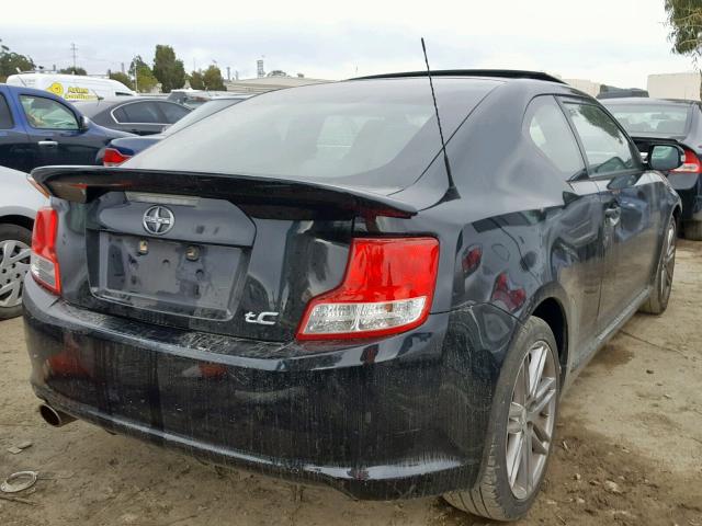 JTKJF5C70B3008618 - 2011 TOYOTA SCION TC შავი ფოტო 4