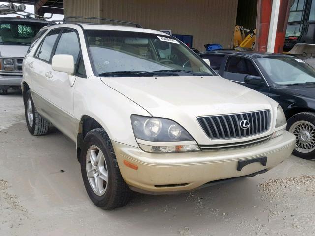 JT6HF10U5X0083467 - 1999 LEXUS RX 300 WHITE photo 1