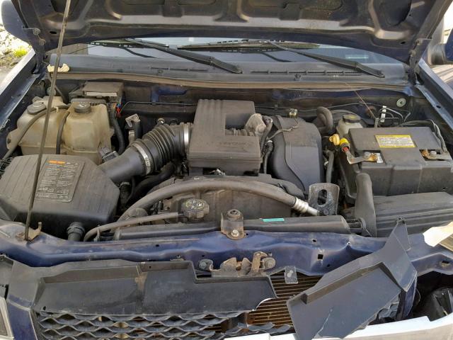 1GCCS13E798157222 - 2009 CHEVROLET COLORADO BLUE photo 7