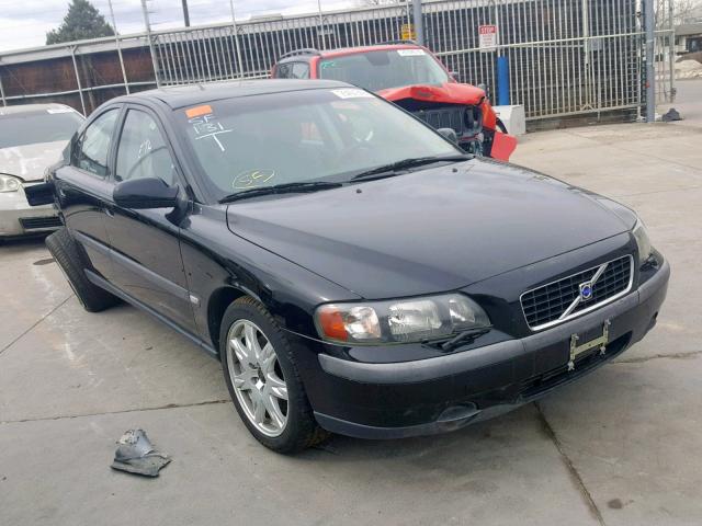 YV1RH58D022183910 - 2002 VOLVO S60 2.5T BLACK photo 1