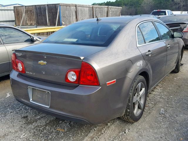 1G1ZC5E19BF305292 - 2011 CHEVROLET MALIBU 1LT 棕色 照片 4