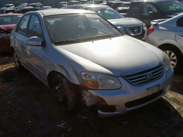 KNAFE121885500426 - 2008 KIA SPECTRA EX SILVER photo 1