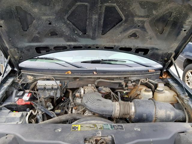 1FTRF12W24NC25557 - 2004 FORD F150 GREEN photo 7