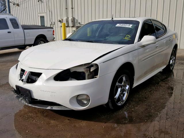 2G2WR524041149133 - 2004 PONTIAC GRAND PRIX WHITE photo 2