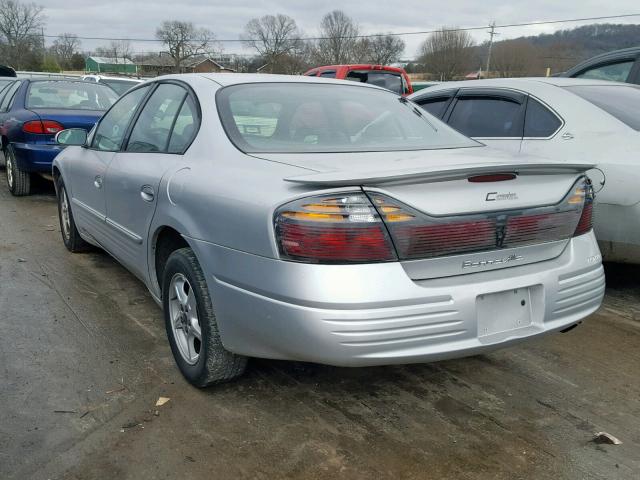 1G2HX54K124138749 - 2002 PONTIAC BONNEVILLE SILVER photo 3