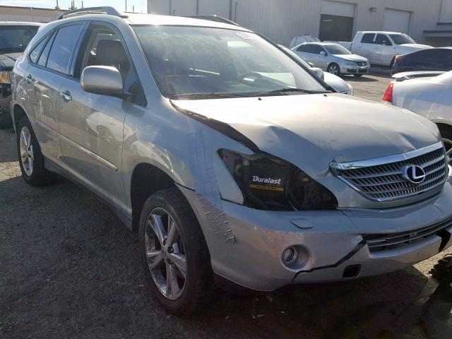 JTJHW31U182040363 - 2008 LEXUS RX 400H SILVER photo 1