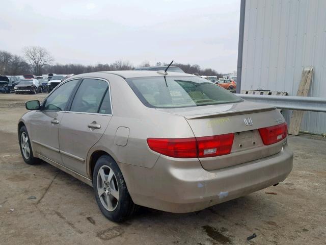 JHMCN36445C007077 - 2005 HONDA ACCORD HYB GRAY photo 3