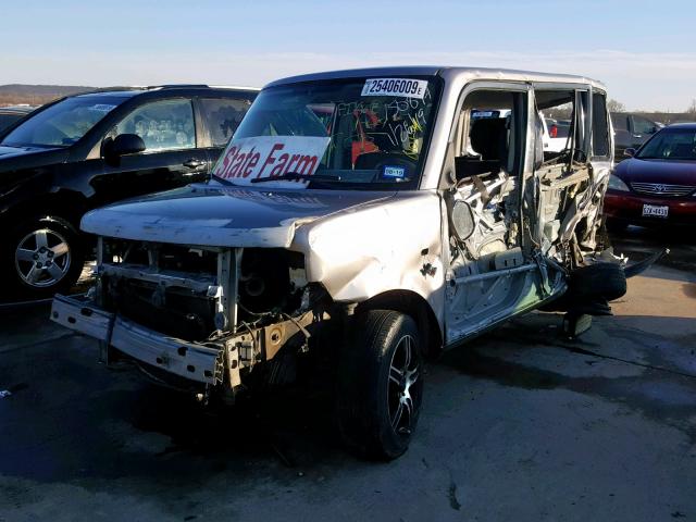 JTLKT324X64065669 - 2006 TOYOTA SCION XB ნაცრისფერი ფოტო 2