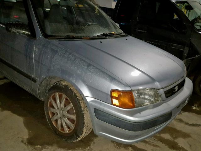 JT2BC52L1V0225113 - 1997 TOYOTA TERCEL CE SILVER photo 9