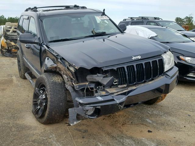 1J8HR48P17C689226 - 2007 JEEP GRAND CHER BLACK photo 1