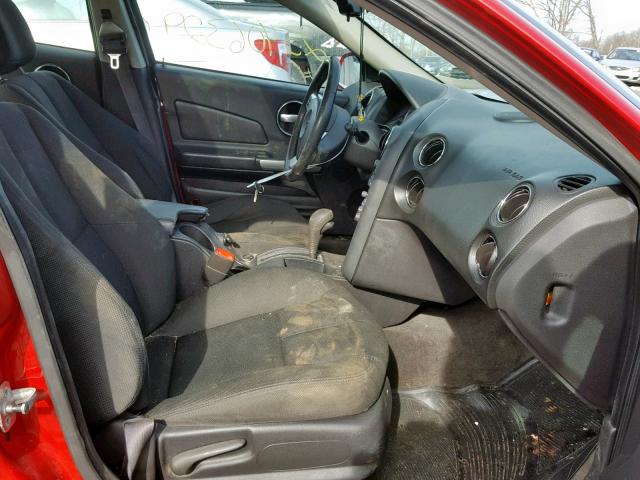 2G2WP552161272085 - 2006 PONTIAC GRAND PRIX RED photo 5