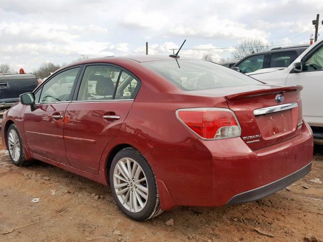 JF1GJAN67FH012192 - 2015 SUBARU IMPREZA LI RED photo 3