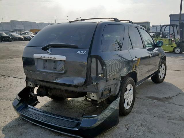 2HNYD18975H511251 - 2005 ACURA MDX TOURIN CHARCOAL photo 4