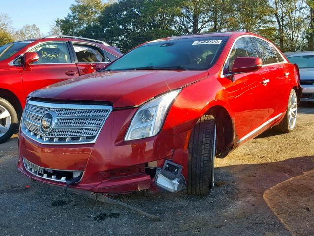 2G61S5S34E9230109 - 2014 CADILLAC XTS PLATIN RED photo 2