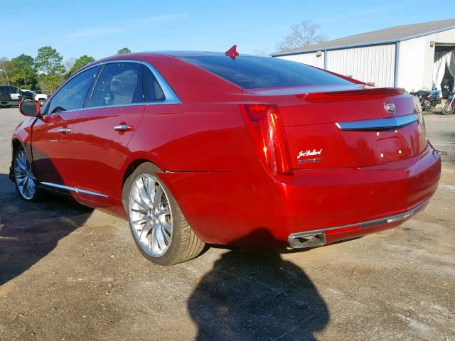 2G61S5S34E9230109 - 2014 CADILLAC XTS PLATIN RED photo 3