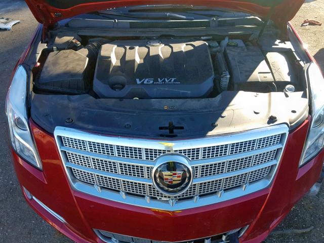 2G61S5S34E9230109 - 2014 CADILLAC XTS PLATIN RED photo 7