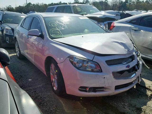 1G1ZE5EU2BF366262 - 2011 CHEVROLET MALIBU LTZ WHITE photo 1