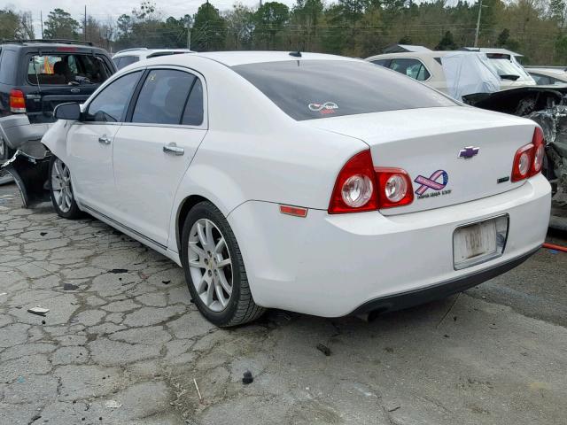 1G1ZE5EU2BF366262 - 2011 CHEVROLET MALIBU LTZ WHITE photo 3