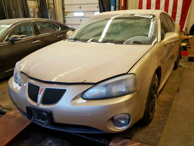 2G2WP542451157738 - 2005 PONTIAC GRAND PRIX GOLD photo 2