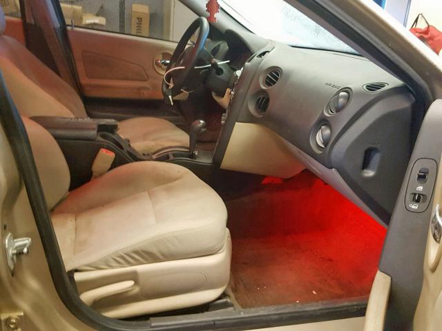 2G2WP542451157738 - 2005 PONTIAC GRAND PRIX GOLD photo 5