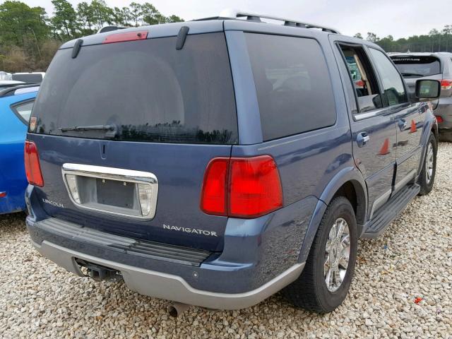 5LMFU28RX3LJ24155 - 2003 LINCOLN NAVIGATOR 蓝色 照片 4