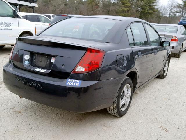 1G8AG54F54Z130525 - 2004 SATURN ION LEVEL 黑色 照片 4