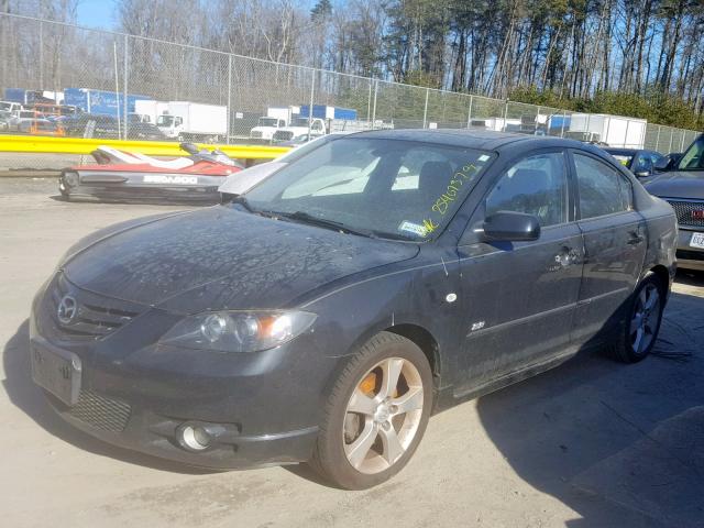 JM1BK323961498259 - 2006 MAZDA 3 S BLUE photo 2